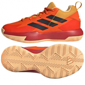Junior športová basketbalová obuv Cross Em Up Select Jr IE9274 Oranžová mix - Adidas