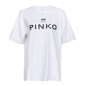 Tričko s logom Scanner W 101704A12Y - Pinko
