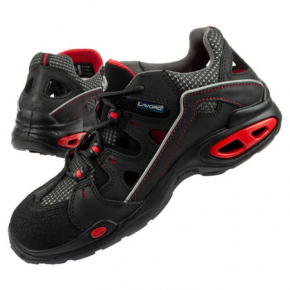 Dámske športové sandále MIAMI 1476.30 Čierna s červenou - Lavoro