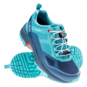 Unisex trekové šport topánky Eltero V Wp W 92800490677 - Modrá tyrkysová - Elbrus