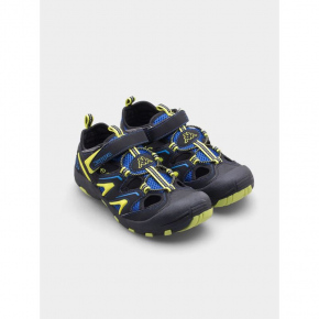 Detské / junior športové sandále Jr 260682T-1133 Čierna so žltou - Kappa