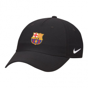 Unisex baseballová čiapka FC Barcelona Club FN4859-010 Čierna s logom - Nike